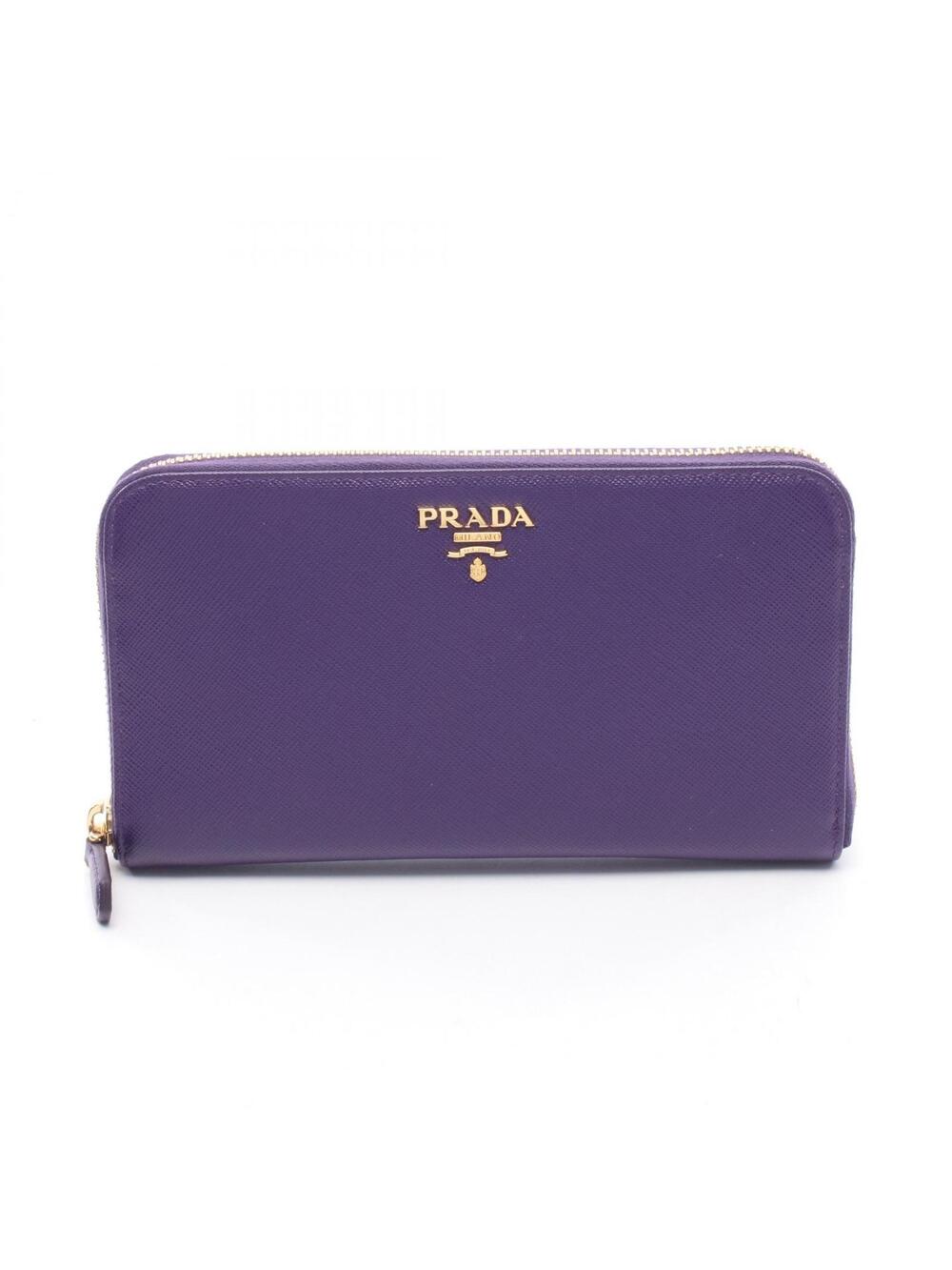 Prada Around Long Zip Wallet Saffiano #290591P47B